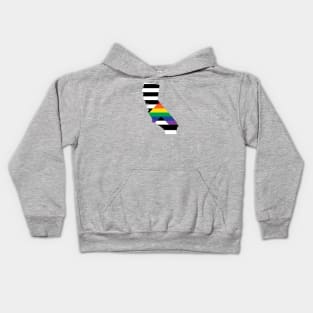 California Straight Ally Pride Kids Hoodie